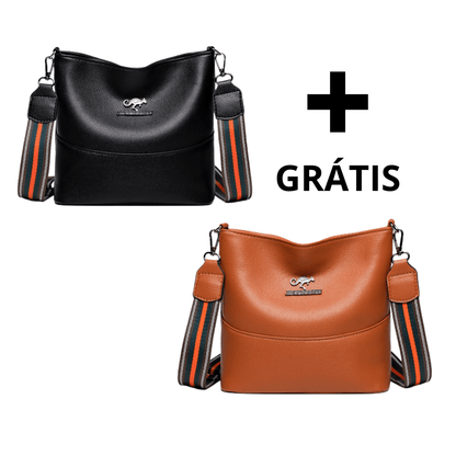 Bolsa de Couro Legítimo Italy (COMPRE 1 LEVE 2)