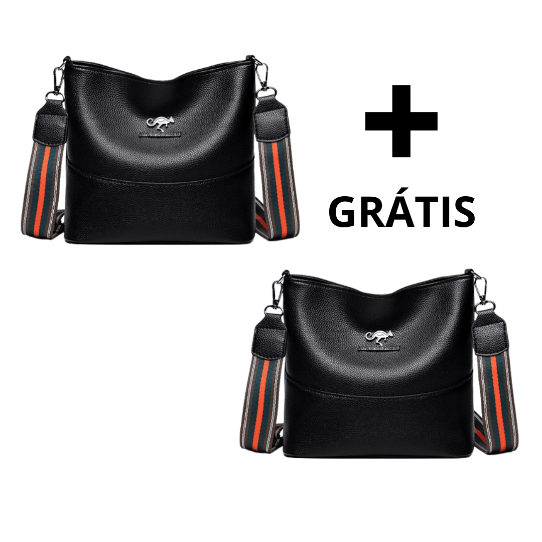 Bolsa de Couro Legítimo Italy (COMPRE 1 LEVE 2)