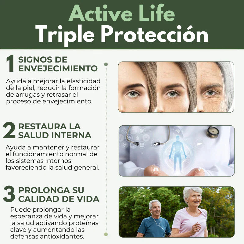 NUEVO NAD+ ADVANCED - Suplemento Antienvejecimiento, Energía y Enfoque (60 Cápsulas)