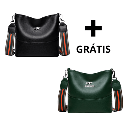 Bolsa de Couro Legítimo Italy (COMPRE 1 LEVE 2)