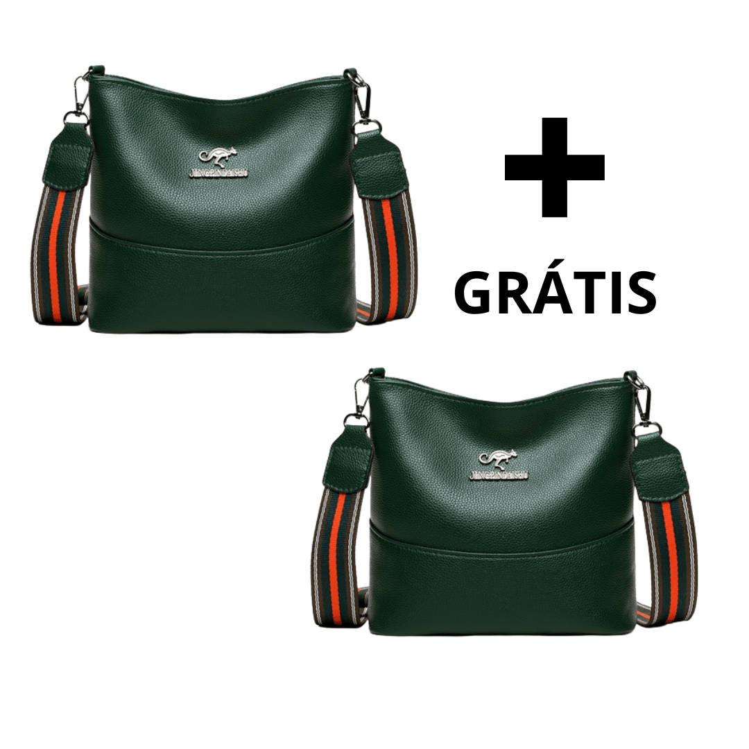 Bolsa de Couro Legítimo Italy (COMPRE 1 LEVE 2)