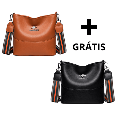 Bolsa de Couro Legítimo Italy (COMPRE 1 LEVE 2)