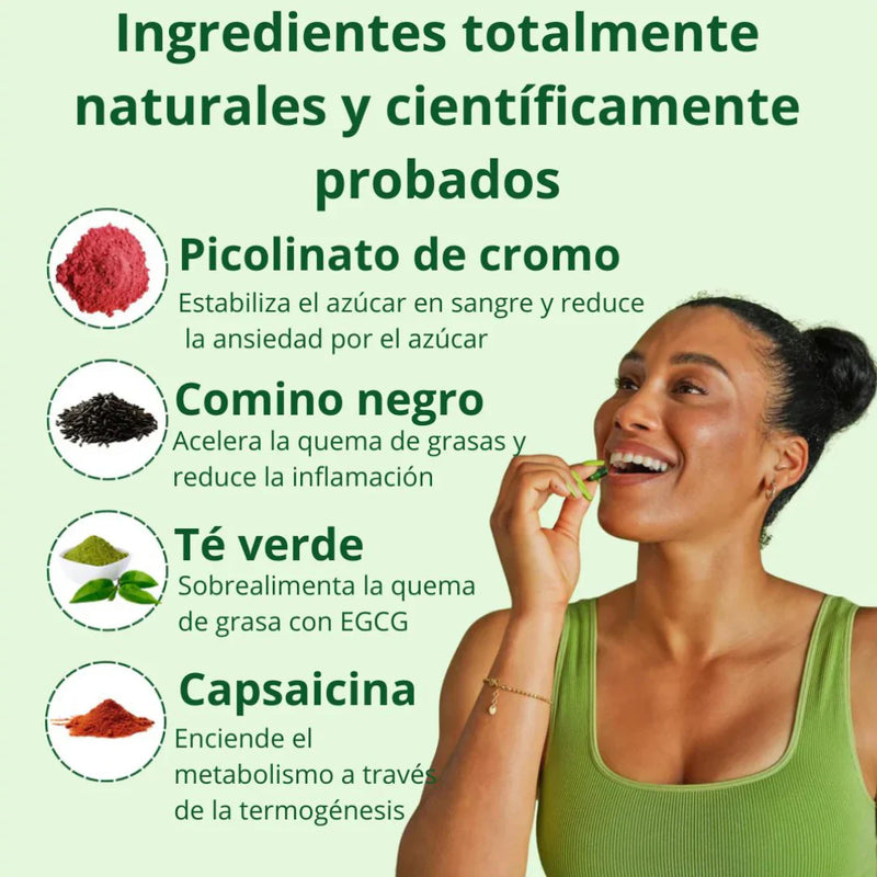 Moto - Cápsulas Aceleradoras del Metabolismo