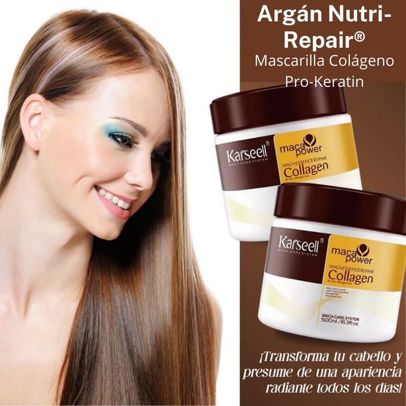 Argán Nutri-Repair® | Mascarilla Colágeno Pro-Keratin