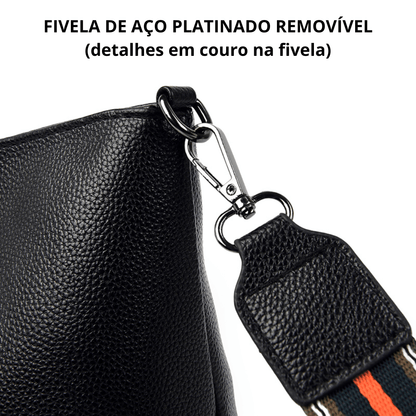 Bolsa de Couro Legítimo Italy (COMPRE 1 LEVE 2)