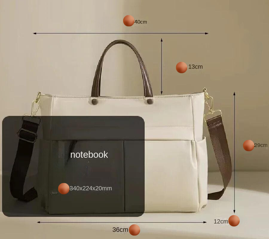 Bolsa Para Notebook Acadêmica Valencia™ (COMPRE 1 E LEVE 2)