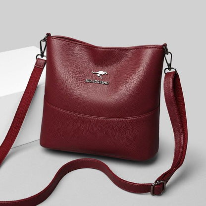 Bolsa de Couro Legítimo Italy (COMPRE 1 LEVE 2)