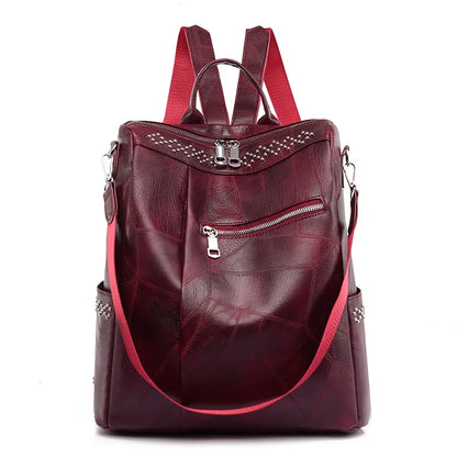 Women’s Leather Backpack – Lovenno Herika