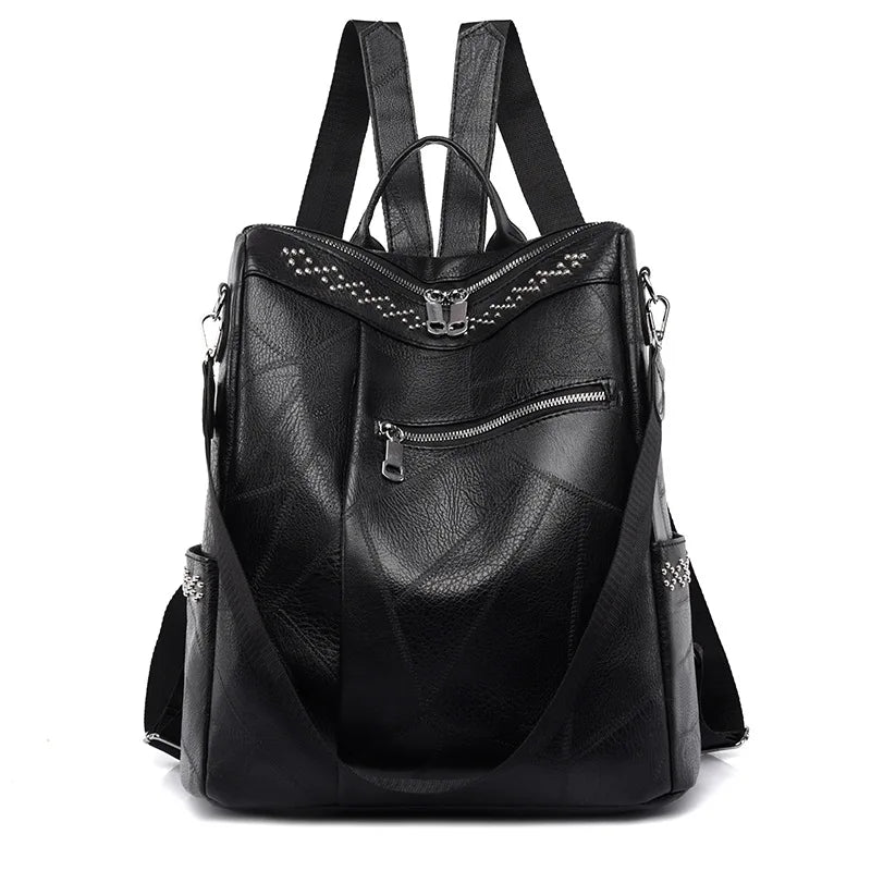 Women’s Leather Backpack – Lovenno Herika