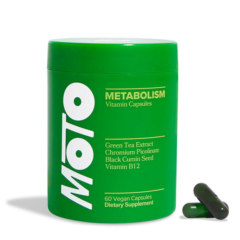 Moto - Cápsulas Aceleradoras del Metabolismo