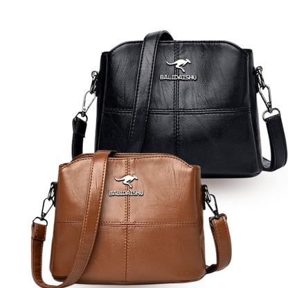 Pague 1 LEVE 2 | Bolsa Feminina em Couro Legitimo Talli® + Brinde Exclusivo