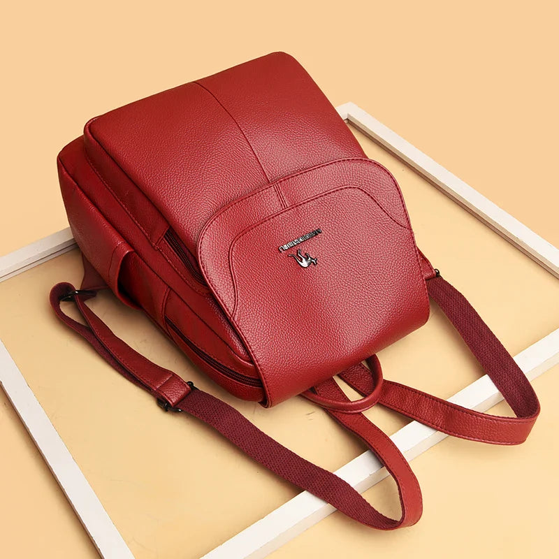 Mochila de Couro Feminina - Philie Elisa