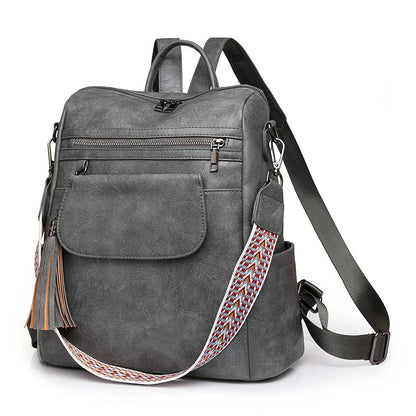 Women’s Leather Backpack – Lovenno Teenage