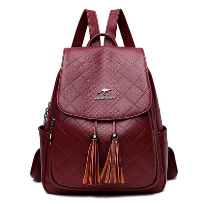 Mochila Feminina de Couro Philie - Tais