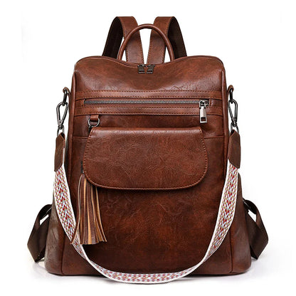Women’s Leather Backpack – Lovenno Teenage