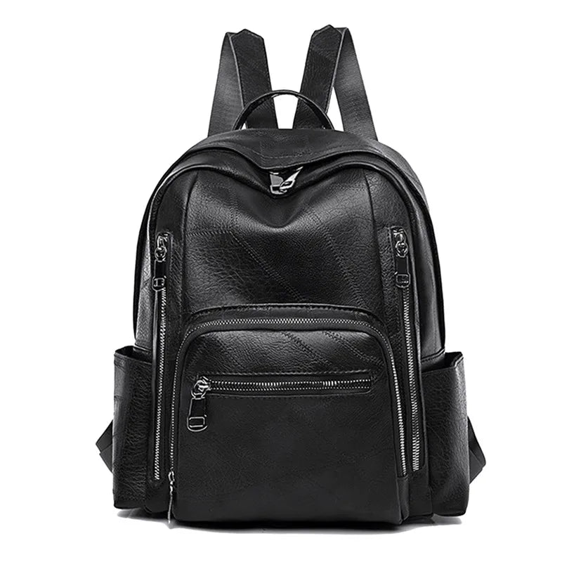 Mochila de Couro Feminina - Philie Elegante