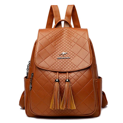 Mochila Feminina de Couro Philie - Tais